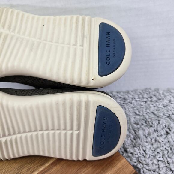 Cole Haan 2.ZeroGrand Gray Stitchlite Wingtip Business Casual Oxford Mens 8 M - Picture 10 of 12